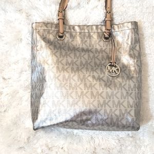 Michael Kors Silver Purse